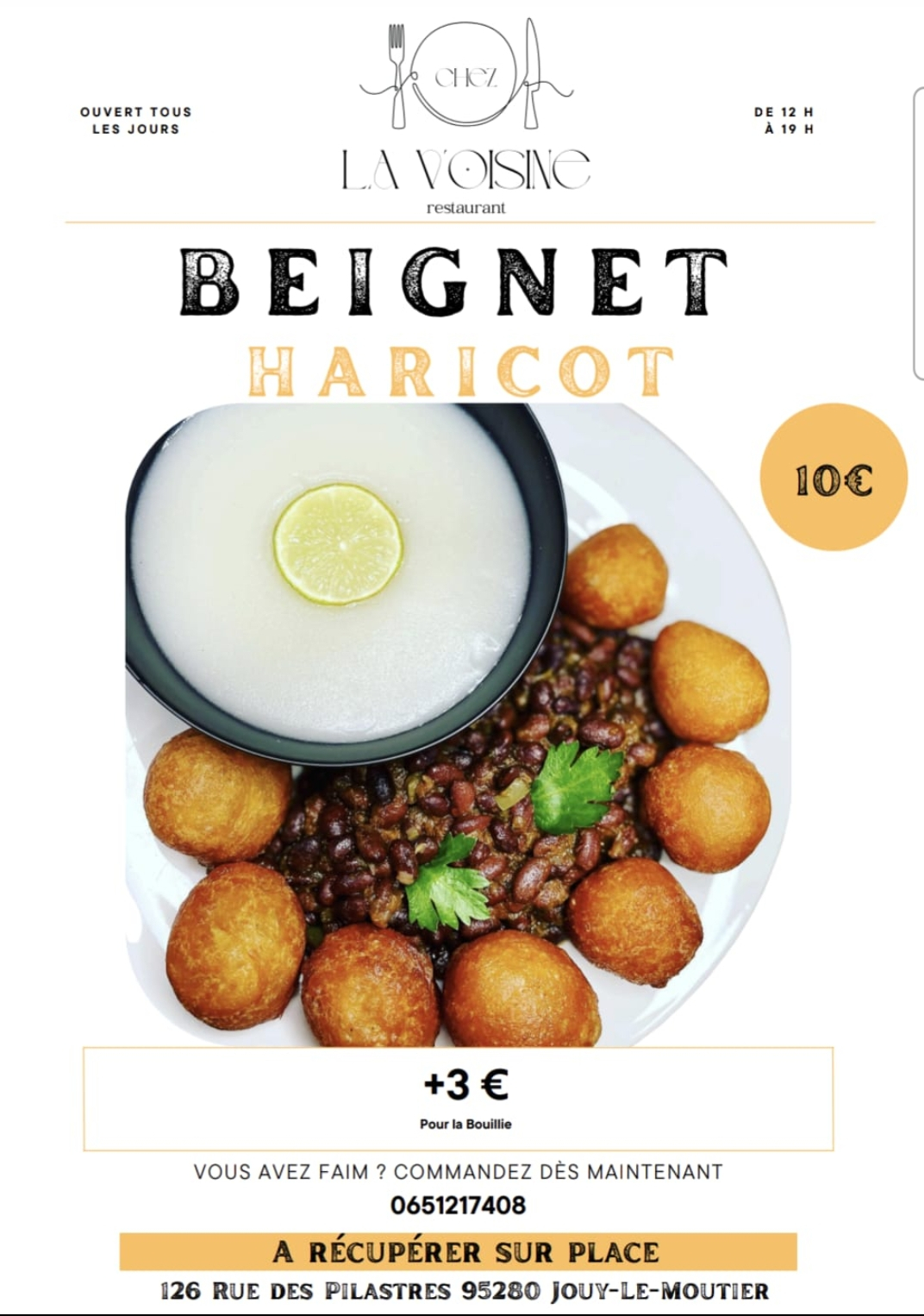 Beignets Haricots