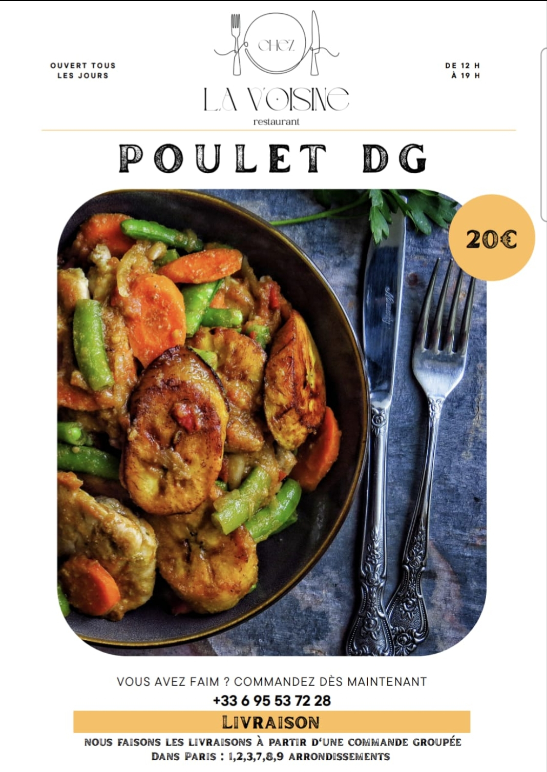 Poulet DG