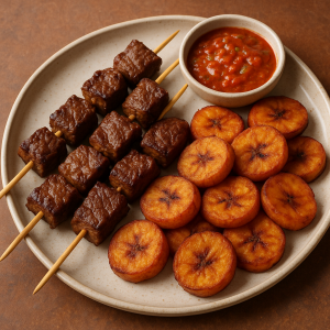 Brochettes de bœufs